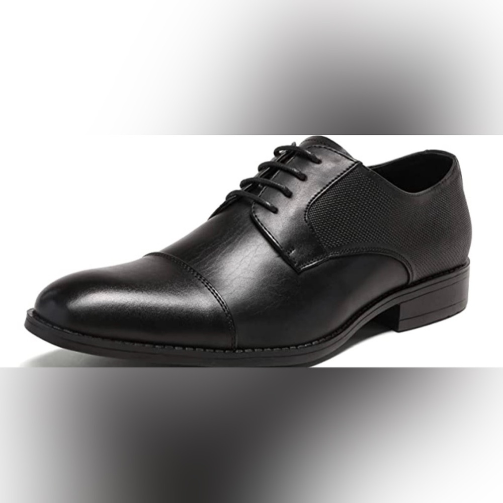 Classic Black Men's Dress Shoes
